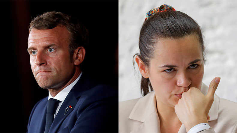 Un «médiateur» pas si neutre ? L'appel de Svetlana Tikhanovskaïa à Emmanuel Macron