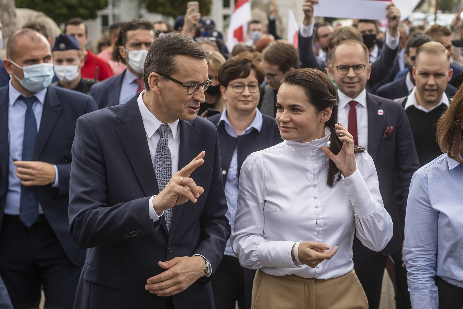 Donald Tusk propose de nommer l’opposante biélorusse Svetlana Tikhanovskaïa au prix Nobel de la paix