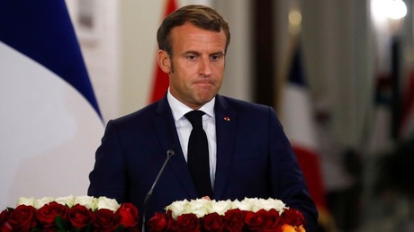 Emmanuel Macron, le 2 septembre 2020, en Irak (image d'illustration).