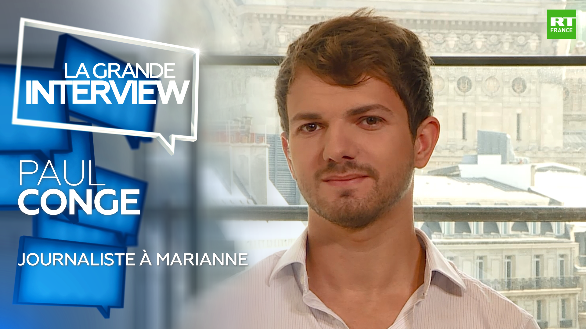 La Grande Interview : Paul Conge — RT en français