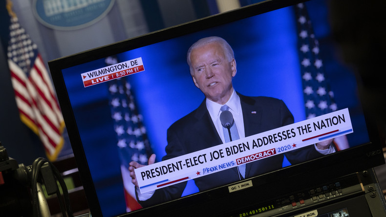 «Victoire convaincante» : déclaré vainqueur par les médias, Joe Biden s'adresse aux Américains