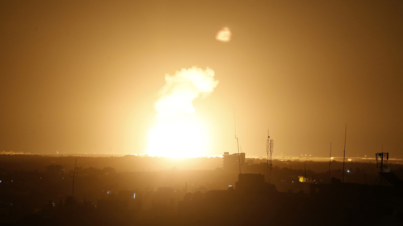 L'armée israélienne bombarde Gaza en «réponse» à un tir de roquette