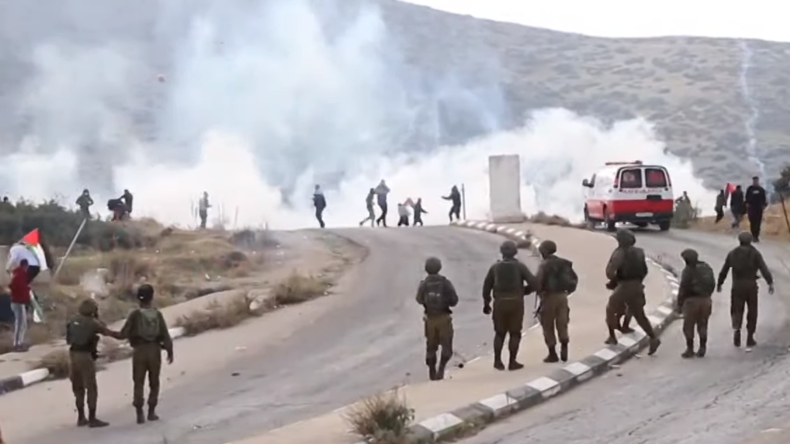 Cisjordanie : des blessés lors d'une manifestation de Palestiniens contre des annexions israéliennes