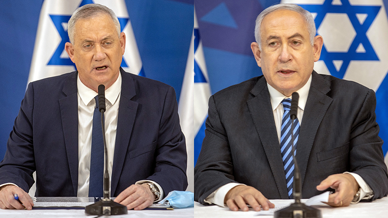Israël : en désaccord avec Netanyahou, Gantz annonce qu'il votera pour la dissolution du Parlement
