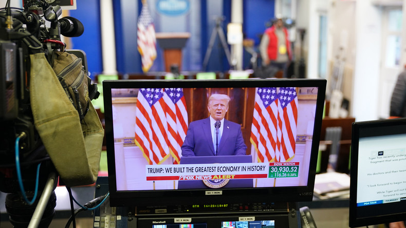 Dans son discours d'adieu, Donald Trump déclare prier pour le succès de l'administration Biden