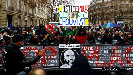 La manifestation du 3 janvier à Paris.