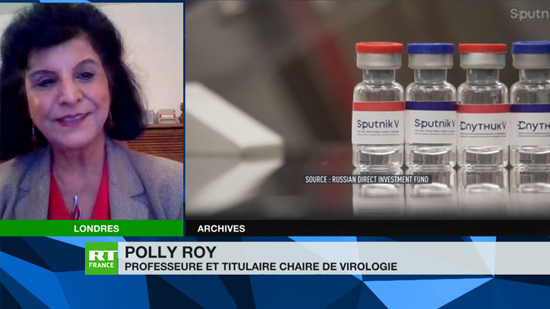 Polly Roy, spécialiste en virologie : le Spoutnik V est «au même niveau que les autres» vaccins