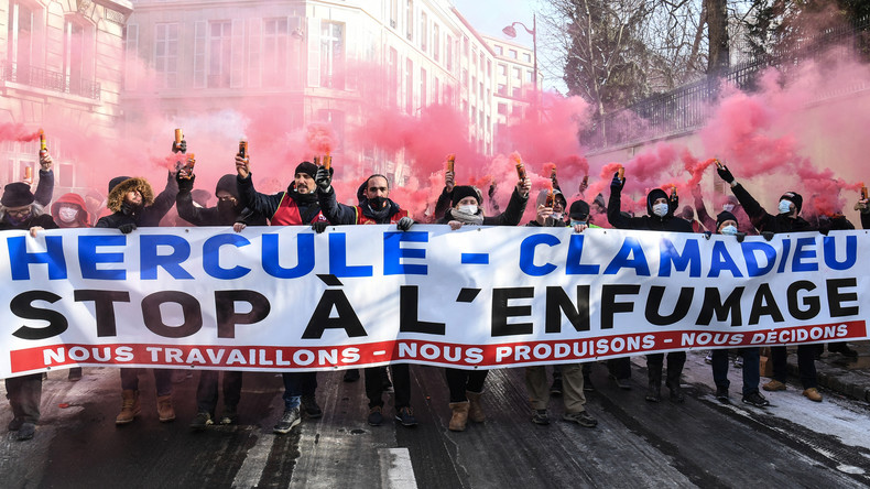 PCF, LFI, DLF, CGT, FO... Mobilisation syndicale et transpartisane contre le projet «Hercule»