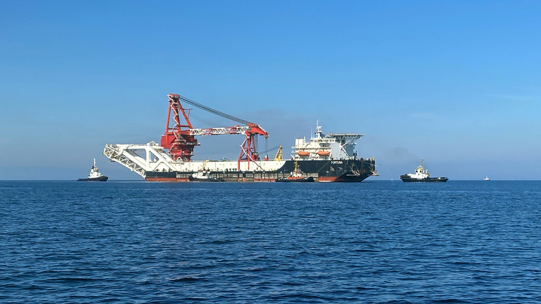 Gazprom déclare qu’il reste «très peu» de travail pour terminer la construction de Nord Stream 2