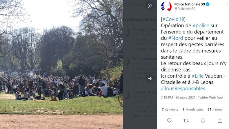Situation pandémique tendue en France, des attroupements à Lille et Lyon font réagir les autorités