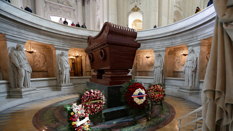 Tombeau de Napoléon le 5 mai 2019 pour l'anniversaire de sa mort