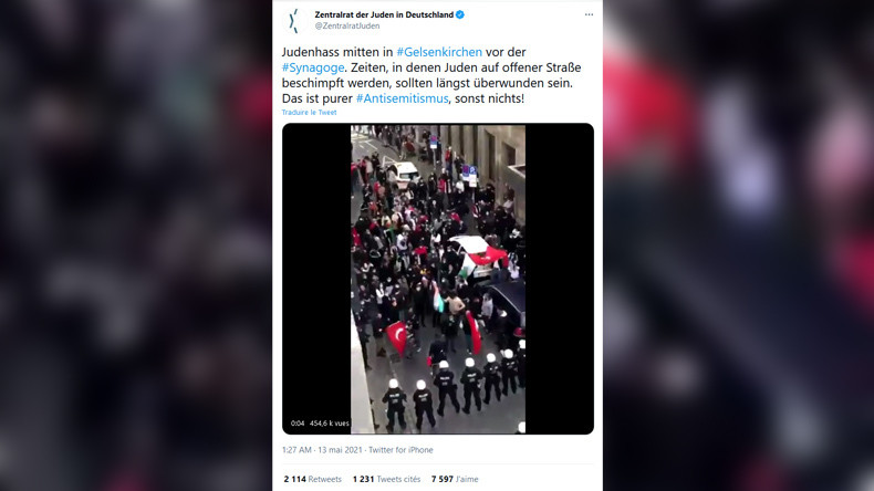 Allemagne : des propos antisémites scandés lors d'une manifestation contre Israël
