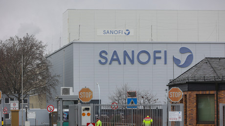 Entrée du siège de Sanofi en Allemagne (image d'illustration).