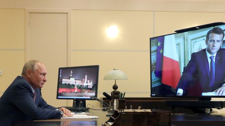 Poutine et Macron s'entretiennent sur l'avenir des relations Russie-UE