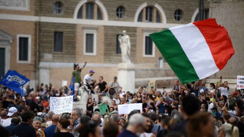 Italie, Grèce, Australie : les opposants aux mesures sanitaires battent le pavé