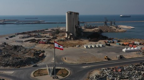 Liban : le site de l’explosion dévastatrice à Beyrouth filmé par un drone un an après la catastrophe