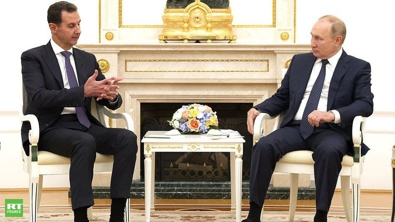 Vladimir Poutine reçoit Bachar el-Assad et dénonce les ingérences étrangères en Syrie
