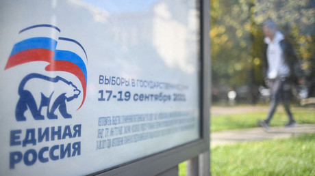 Législatives russes : le parti au pouvoir Russie unie arrive en tête selon les premiers résultats Législatives russes : le parti au pouvoir Russie unie arrive en tête selon les premiers résultats