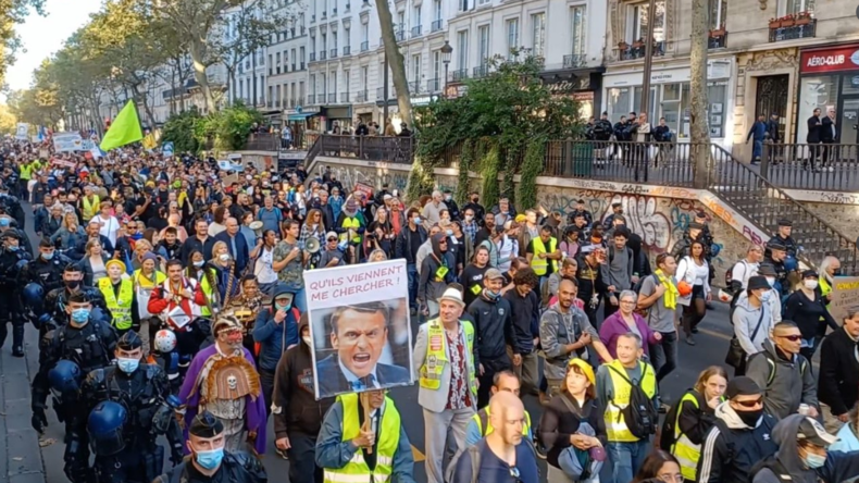 Quatorzième samedi de mobilisation contre le pass sanitaire dans toute la France (EN CONTINU)
