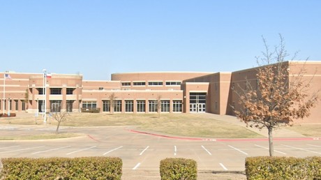 L'école secondaire Mansfield Timberview à Arlington (Texas).