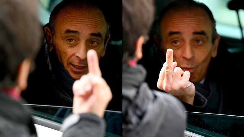 «Un geste instinctif» : l'entourage d'Eric Zemmour défend son doigt d'honneur à Marseille