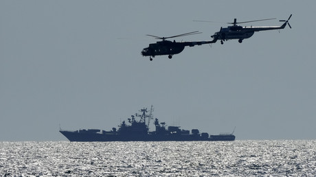 Exercices militaires de l'OTAN, Sea Breeze 2021, en mer Noire (image d'illustration).