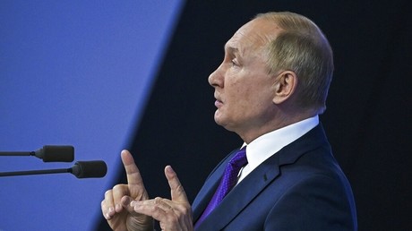 Vladimir Poutine, au cours de la conférence de presse du 23 décembre.