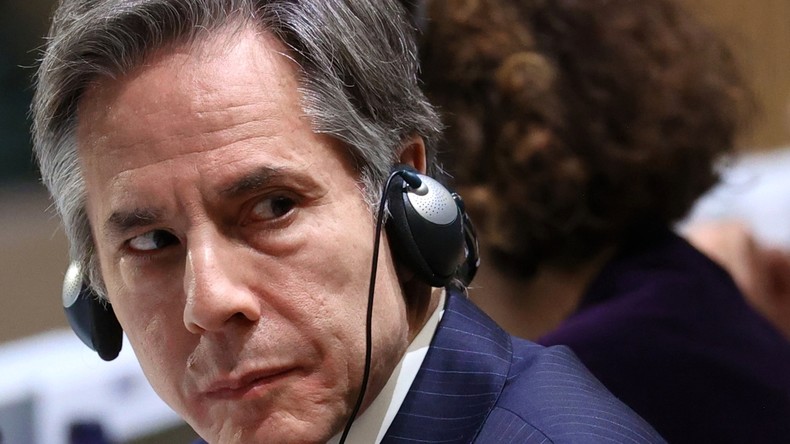 Le secrétaire d'Etat américain Antony Blinken assiste à la 28e réunion du Conseil ministériel de l'OSCE, à Stockholm, en décembre 2021 (image d'illustration).