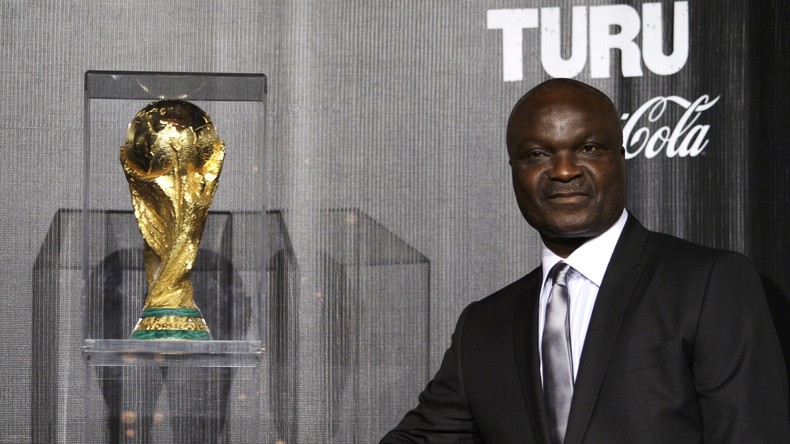 L'ancien buteur international, Roger Milla, est une icône au Cameroun (image d'illustration).
