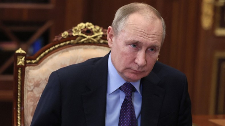 Vladimir Poutine à Moscou