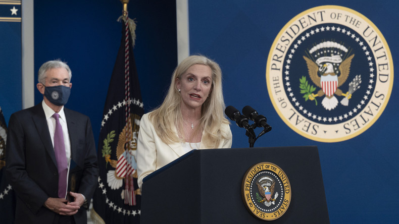 Lael Brainard proposée par le président Joe Biden à la vice-présidence de la Réserve fédérale,
