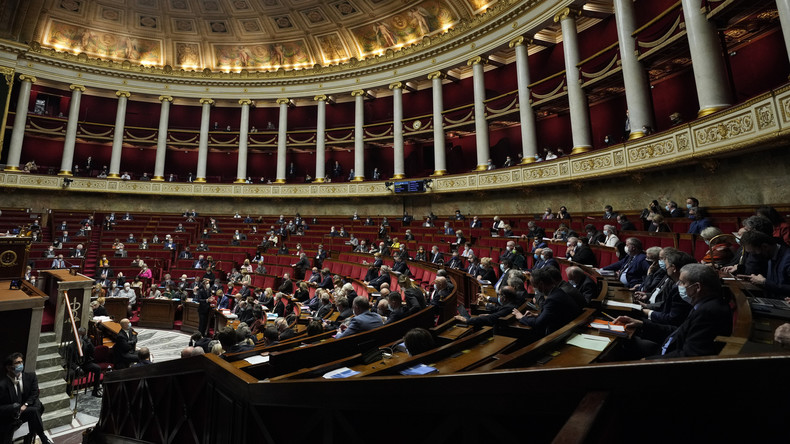 L'Assemblée nationale, le 4 janvier 2022