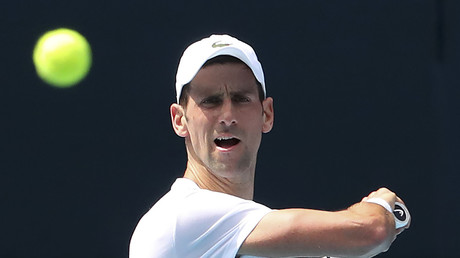 Novak Djokovic est au cœur d'une polémique internationale (image d'illustration).