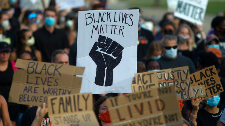 Le Figaro:    Black Lives Matter   