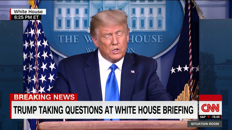 CNN: Трамп отказался гарантировать мирную передачу власти в случае поражения на выборах — ИноТВ