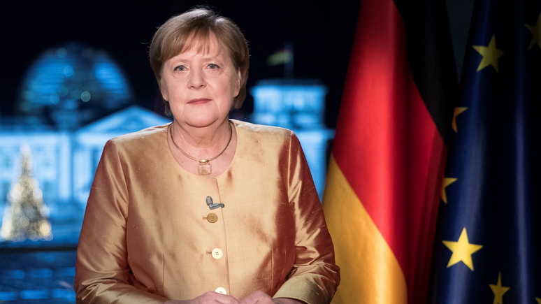 SZ: в последнем новогоднем обращении Меркель назвала пандемию «проблемой столетия»