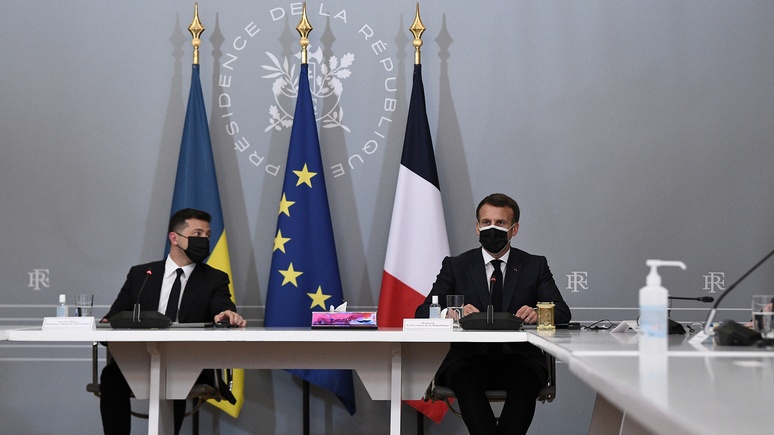 Le Monde: хотя Путина не было на переговорах Зеленского ...