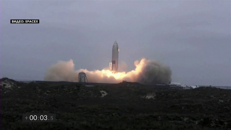 Euronews: Starship Илона Маска впервые сумел сесть вертикально и не взорваться