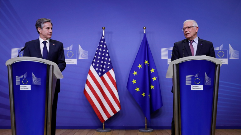 Bloomberg: ЕС и США намерены упрочить союз для противодействия Китаю и России