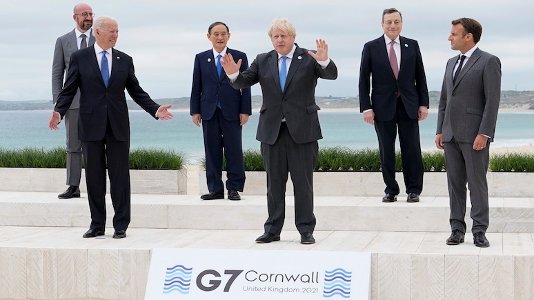 Times: на саммите G7 Джонсон призвал к «зелёному, справедливому, гендерно-нейтральному» восстановлению после пандемии