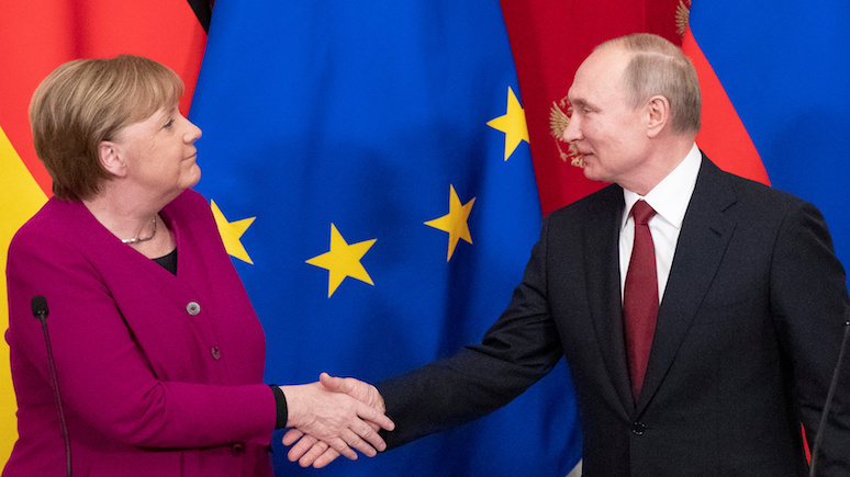 Bloomberg: Меркель подтвердила, что Россия выполняет контракты на поставку газа в Европу
