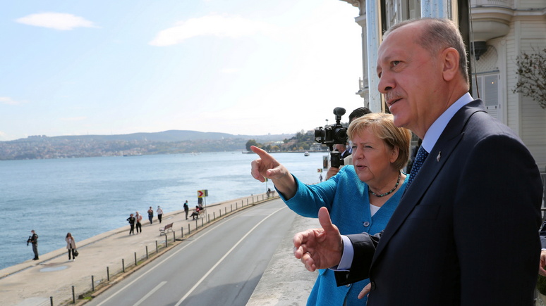 FAZ: в Турции уже оплакивают «эпоху Меркель» — на прощальной встрече Эрдоган не поскупился на комплименты для канцлера
