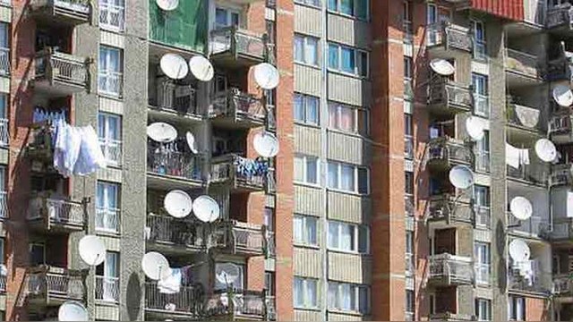 Украинцам спилят антенны за просмотр российских каналов