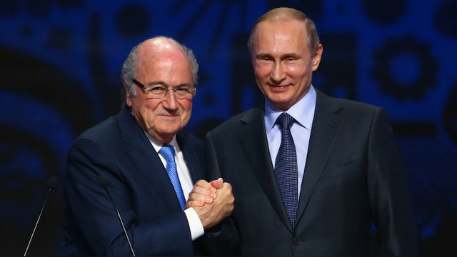 Rzeczpospolita: Блаттер и Путин - дуэт зла и коррупции родом из ада
