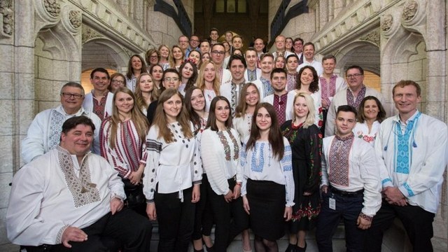 112 Украина: День вышиванки отметили в Канаде на высшем уровне