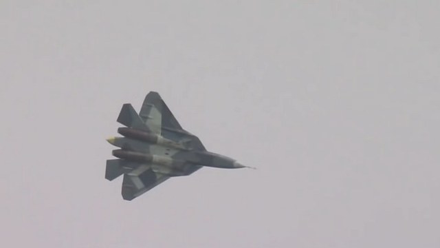 Daily Beast: Т-50 пустили полетать над Крымом для пропаганды