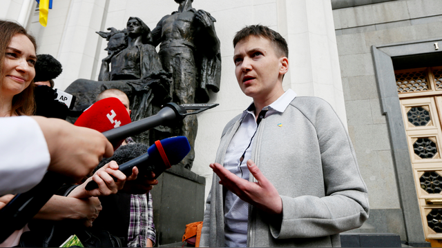 Савченко призвала украинцев покаяться перед Донбассом