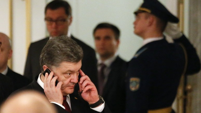 Sky News: Киев обвиняет ФСБ в розыгрыше Порошенко