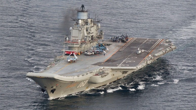 Times: На Западе поставили «неуд» летчикам с «Адмирала Кузнецова» 