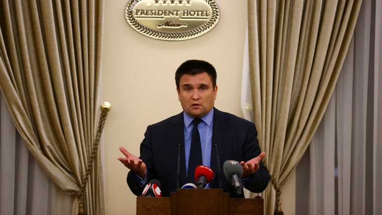 112 Украина: Климкин требует сохранить санкции до «полной деоккупации Крыма»